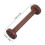 10PCS Wooden Thread Spools Brown Natural Solid Wood Sewing Tools for Home and Craft Storage 2