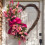 Valentine's Heart Wreath Artificial Rose Flower Wreath Spring-3 3