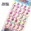 5Sheets Gem Sticker,Selfs Adhesive Rhinestones Jewel-3 4