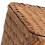 Lightweight Portable Wicker Storage Basket with Cover-small 6