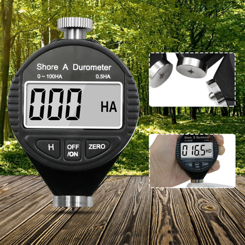 Dureté Shore A numérique portable avec grand écran LCD pour caoutchouc 1