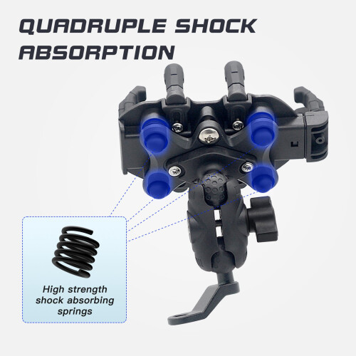 Handyhalter Motorrad 八爪八爪 八 Arme Dämpfer Halter 2