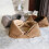 Cat Bed with Removable Washable Cover Cave for Small to 3