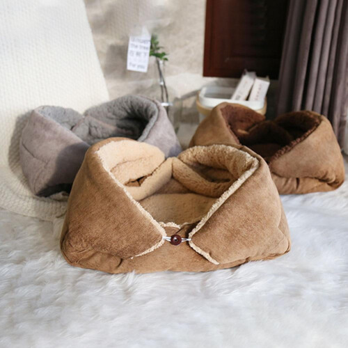 Cat Bed with Removable Washable Cover Cave for Small to 2
