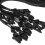 5PCS Quick Release Lanyard Black Polyester Adjustable Hat Strap for Travel Convenience 3