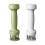 Oxidation Proof Metal Double Face Meat Tenderizer Meat-Green 2