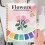 Watercolor Art Drawing Workbook Twin Wire Binding-blue flower 5