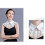 Decorative White Lace Apparel Jeweled Collar Polyester-Black 5