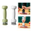 Oxidation Proof Metal Double Face Meat Tenderizer Meat-Green 3