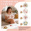 Kit de Bordado Floral Love com Bastidor de 20cm 3