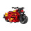 Legering Pull-Back Motorcykel Nøglering Legetøj – 4 Farver 3