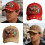 Adjustable Size Cotton 250th Anniversary Baseball Cap-Navy Blue 3