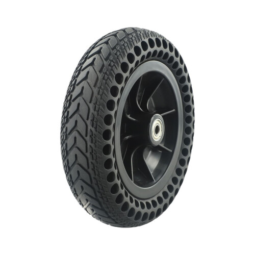 Roda inteira de 8 polegadas para patinete elétrico com pneu maciço 8X2 (200x50) e cubo de plástico. 2