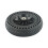 Roda inteira de 8 polegadas para patinete elétrico com pneu maciço 8X2 (200x50) e cubo de plástico. 6