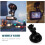 Car Camera Mount Holder with Sturdy Black Suction Cup and Multi Angle Ball Head Adapter 8