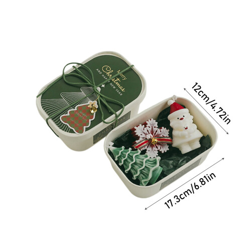 Christmas Scented Candle Set Forest Aromatherapy10Piece 1