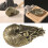 Metall-Tierstatue, Naurilus, Figuren, Naurilus, dekorative 3