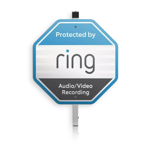 Panneau de sécurité Ring pour cour, ultra-réfléchissant, finition satinée 5565 2