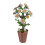 3D-träpussel med blommor för vuxna, 1 bit 3