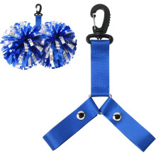 Porte-pompons avec bouton-pression pour sacs à dos