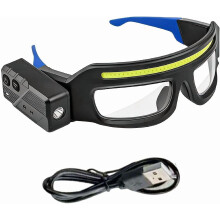 Wiederaufladbare LED-Brille mit Bewegungs- und Berührungssteuerung⁵
