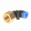 τεμάχια λάστιχο PLF" OD4-12mm εσωτερικό σπείρωμα M5'' 1/8'' 1/4'' 3/8'' 1/2'' πνευματικός θηλυκός 5