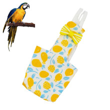Waschbarer Vogel-Fluganzug mit wasserdichter Schicht, verstellbarer, atmungsaktiver Baumwolle – geeignet für Papageien, Nymphensittiche,