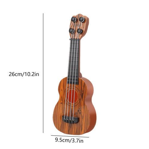 JMKQLZ Παιδικό Παιχνίδι Ukulele, Παιδικό Μουσικό Παιχνίδι Κιθάρας, 4 Χορδές από Ατσάλι, 2