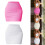 Dames basic kokerrok met hoge taille, elastisch model, geribbelde gebreide korte bodycon rok 2