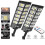 Poste de luz solar externo LED de ângulo amplo com sensor de movimento 2