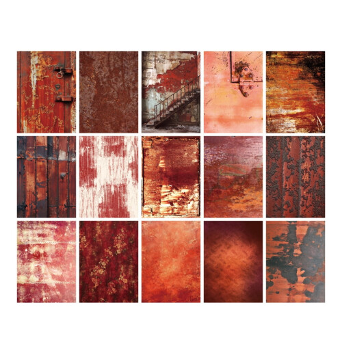 Retro Scrapbooking Paper Antique Texture 30 Sheets
