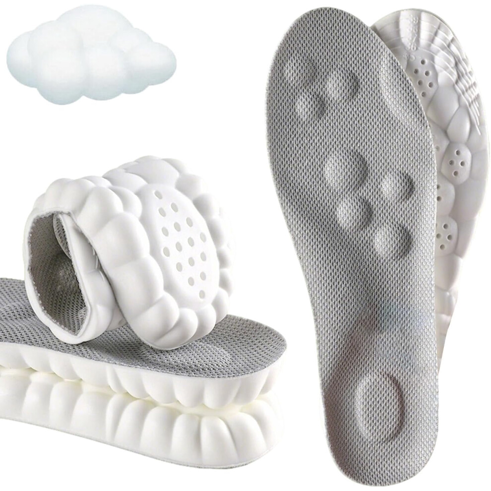 Cloud-Like Massage Insoles with Arch Support 2 Pairs