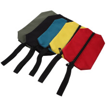 Sacs à outils en tissu Oxford avec fermeture éclair, 5 pièces, couleurs assorties