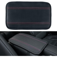 Coussin universel imperméable en cuir pour console centrale automobile
