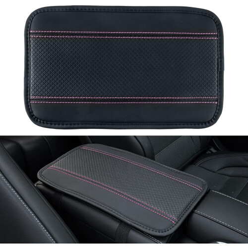 Coussin universel imperméable en cuir pour console centrale automobile