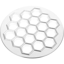 Ruská forma na pelmeni, kovový stroj na knedlíky s 19 otvory