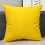 Sommarörngott 45x45cm Gul Polyester Soffkudde 1