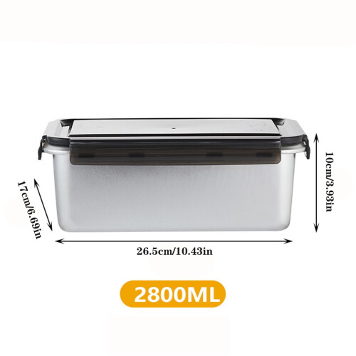 Thermoisolierte Lunchbox aus Edelstahl 1