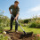 Strong Metal Garden Tool Designed To Remove Thatch Leaves And-3 7