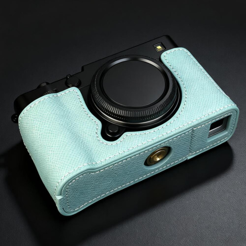 Capa de couro para câmera FUJI X-E5, empunhadura F R1. 1