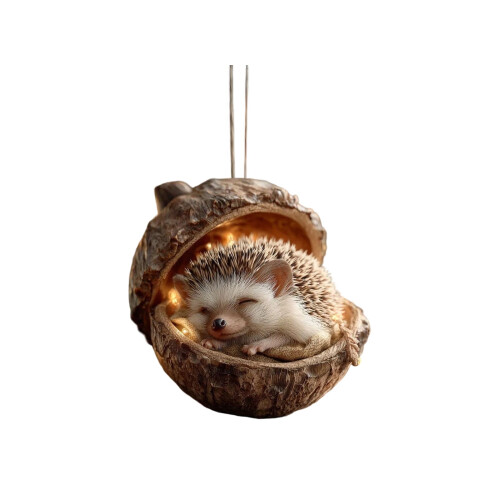 Enfeite de árvore de Natal de 8 cm (3,1 polegadas) - Pingente decorativo em acrílico para artesanato de festas temáticas e decoração de Natal (5 1