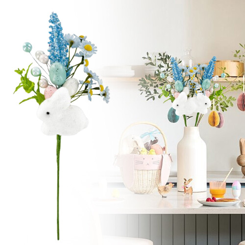 Easter Egg Floral Picks Spring Branches 6 pcs 1