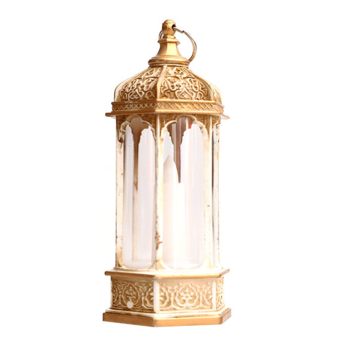 Vintage Διακοσμητικό Φανάρι με Κερί LED - Φανάρι Εξωτερικού Χώρου Αδιάβροχα Φανάρια 1