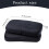 Navy Blue Chair Arm Covers with Memory Foam 2-Piece 3