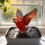 Automatic Bird Fountain Bird Shower Recirculating Fountain-2 6