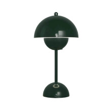 Luminária de mesa moderna em formato de botão de flor – Recarregável, com intensidade regulável.