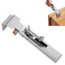 Adjustable Drawer Fixing Clamp 21-50mm, Alloy Steel, Front Installation Clip