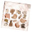 15Sheets Retro Burnished Edges Sticker Handmade Decorative-1 1