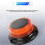 LED Amber Advarselslys Solar Magnetisk Batteri Strobe Blinklys 7