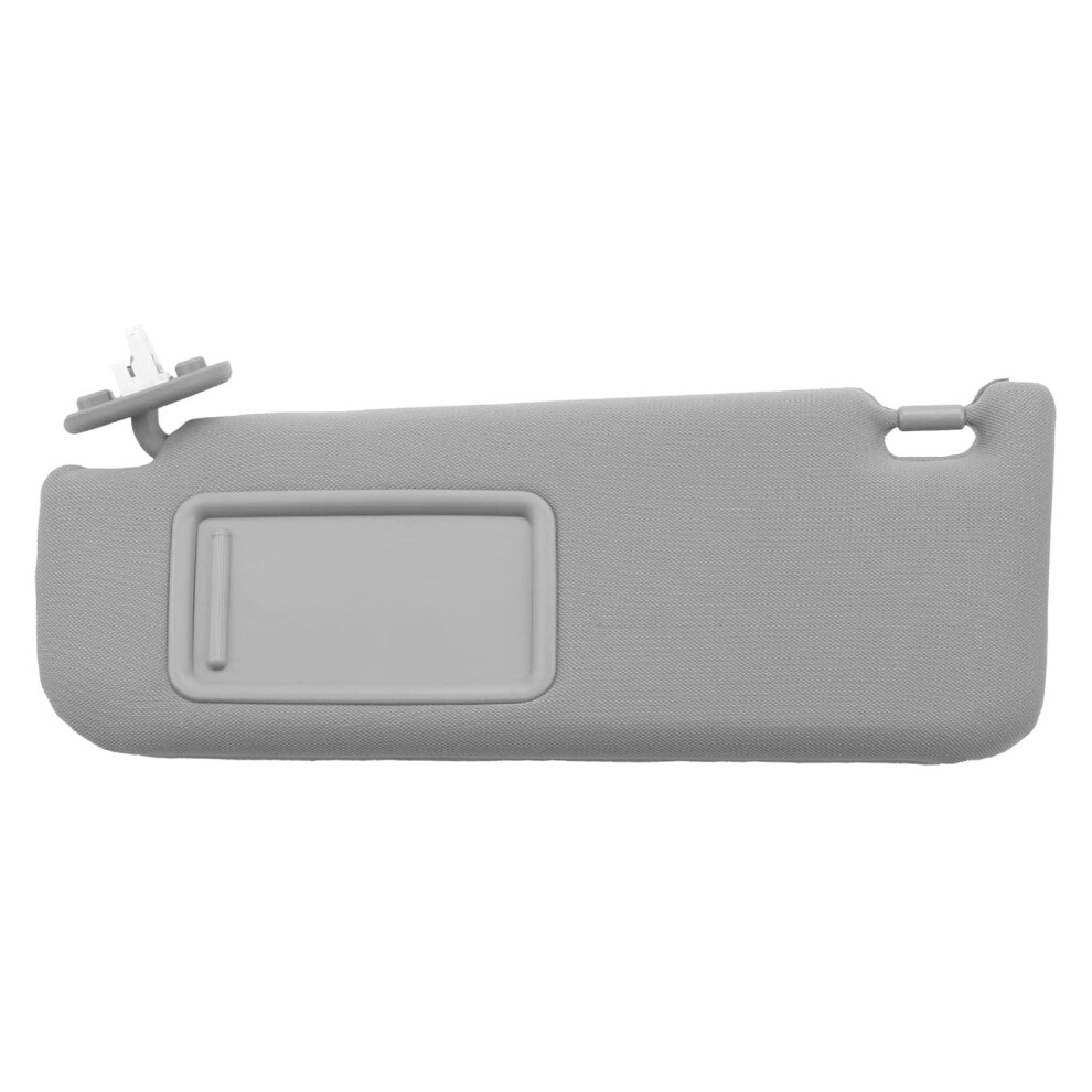 Left & Right Sun Visor For Toyota Camry 2012Â2017, Compatible With 74320-06610-B1, W/ Makeup Mirror & Gray/Light 9083649273395